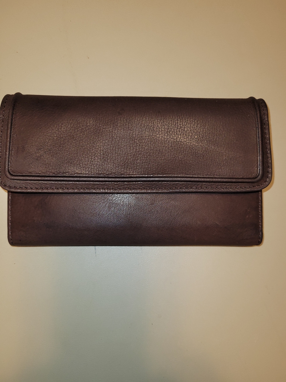 Rolfs - Classic Brown Leather Clutch Wallet